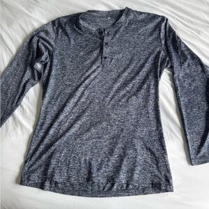 State & Liberty Navy Blue Long sleeve Henley